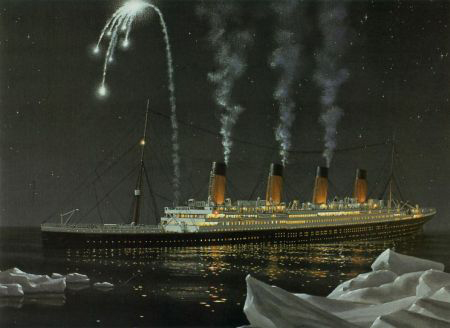 Titanic painting by Ken Marschall and is the cover for a FX Schmidt 1000 piece puzzle